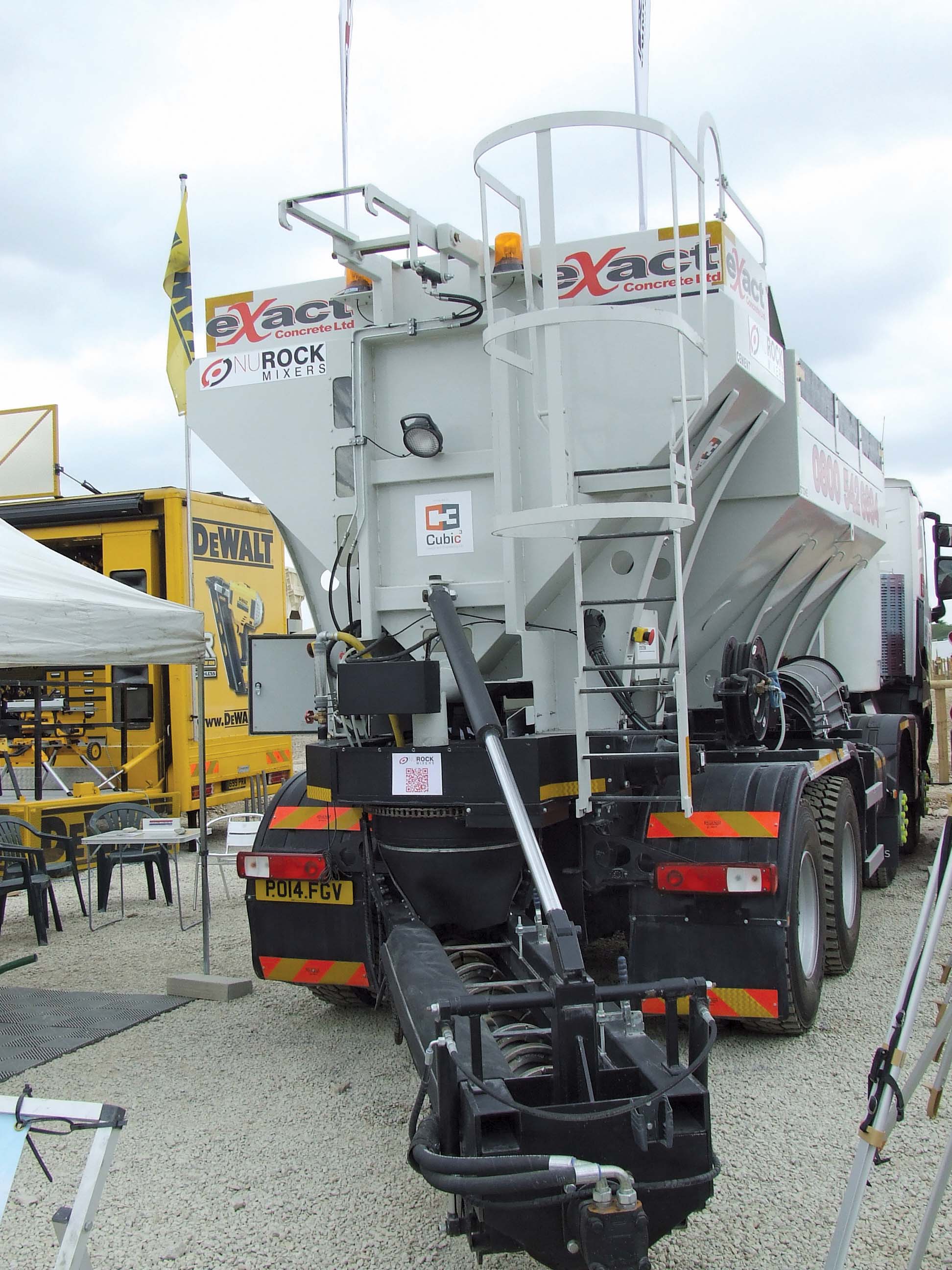 Dewalt concrete online mixer