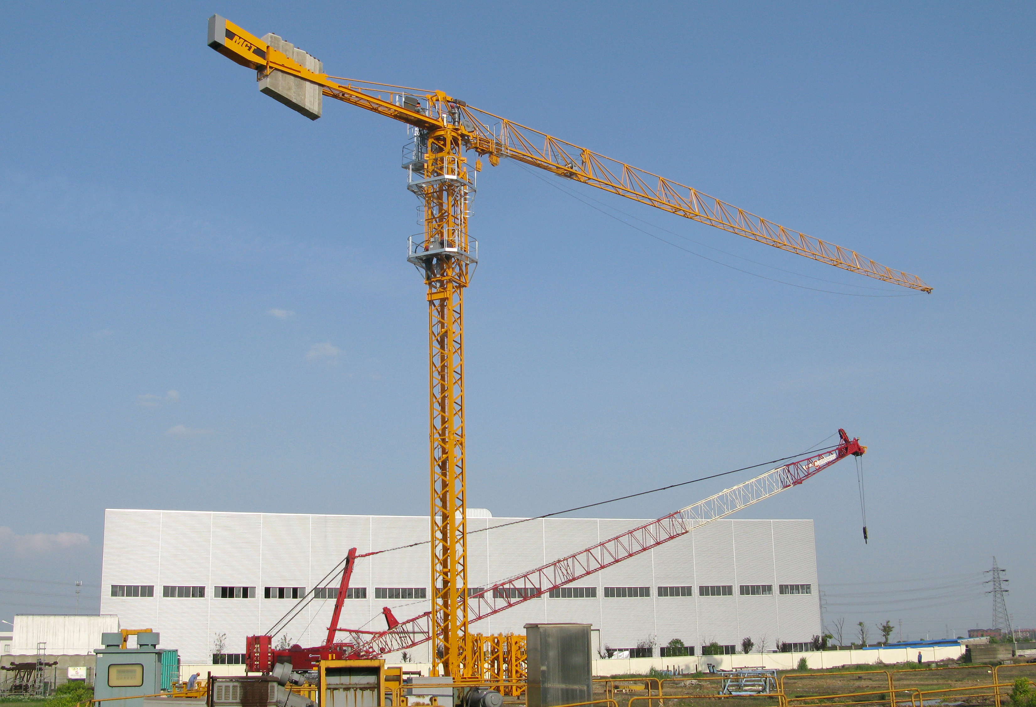 bauma China 2014 Preview Potain MCT 85 tower crane 