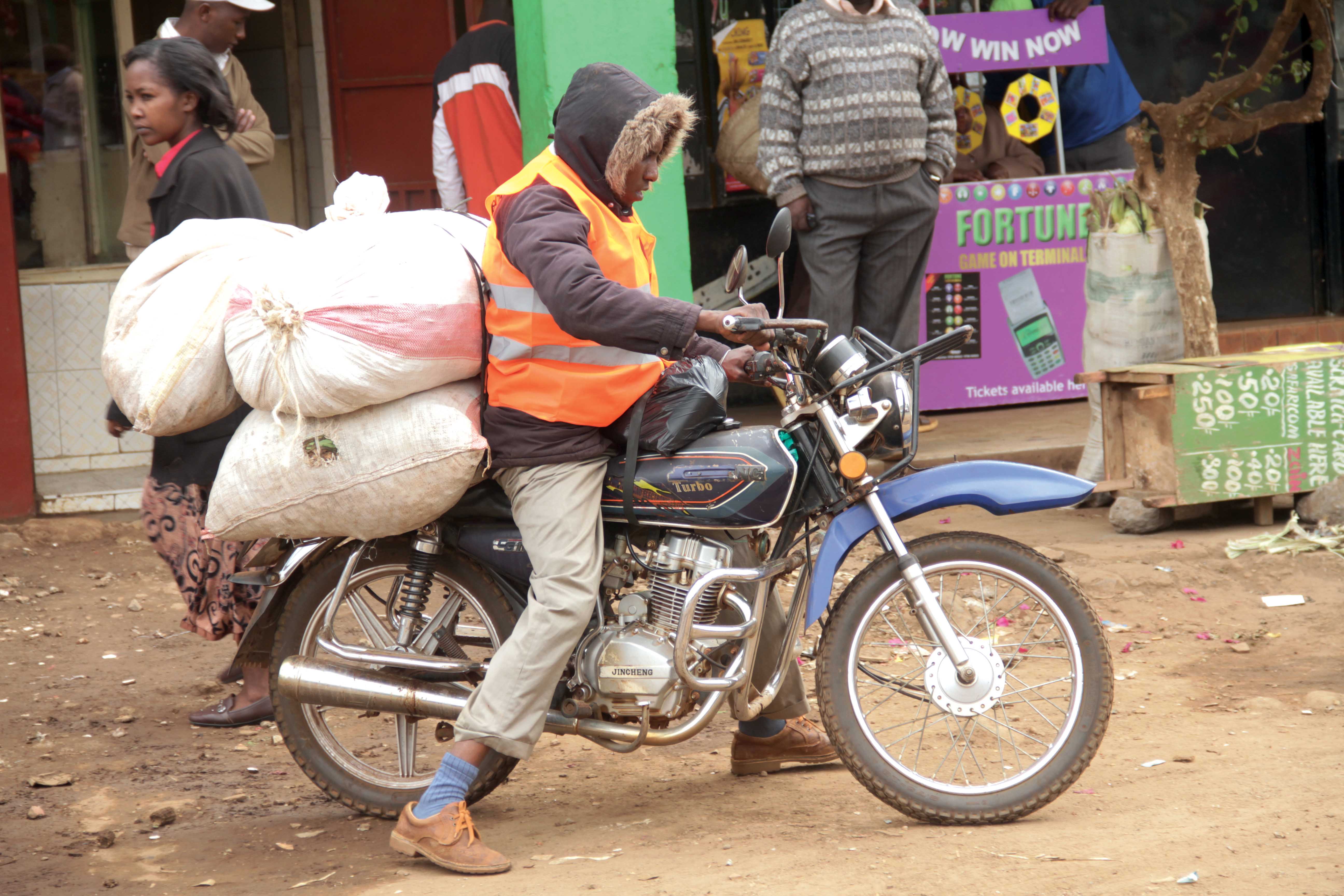 Kenya’s motorcycle taxis