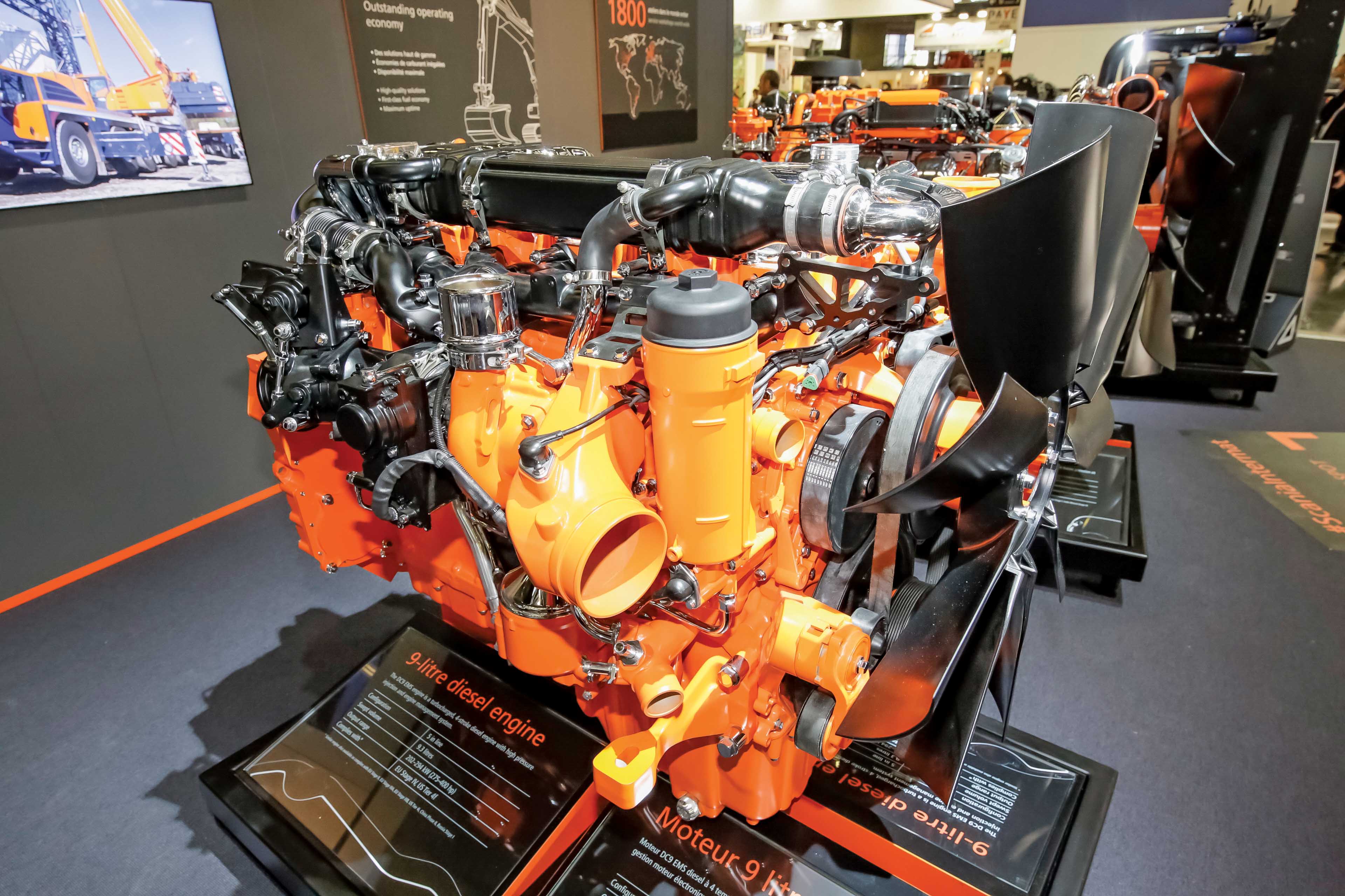 Scania EGR in its 9litre diesel 