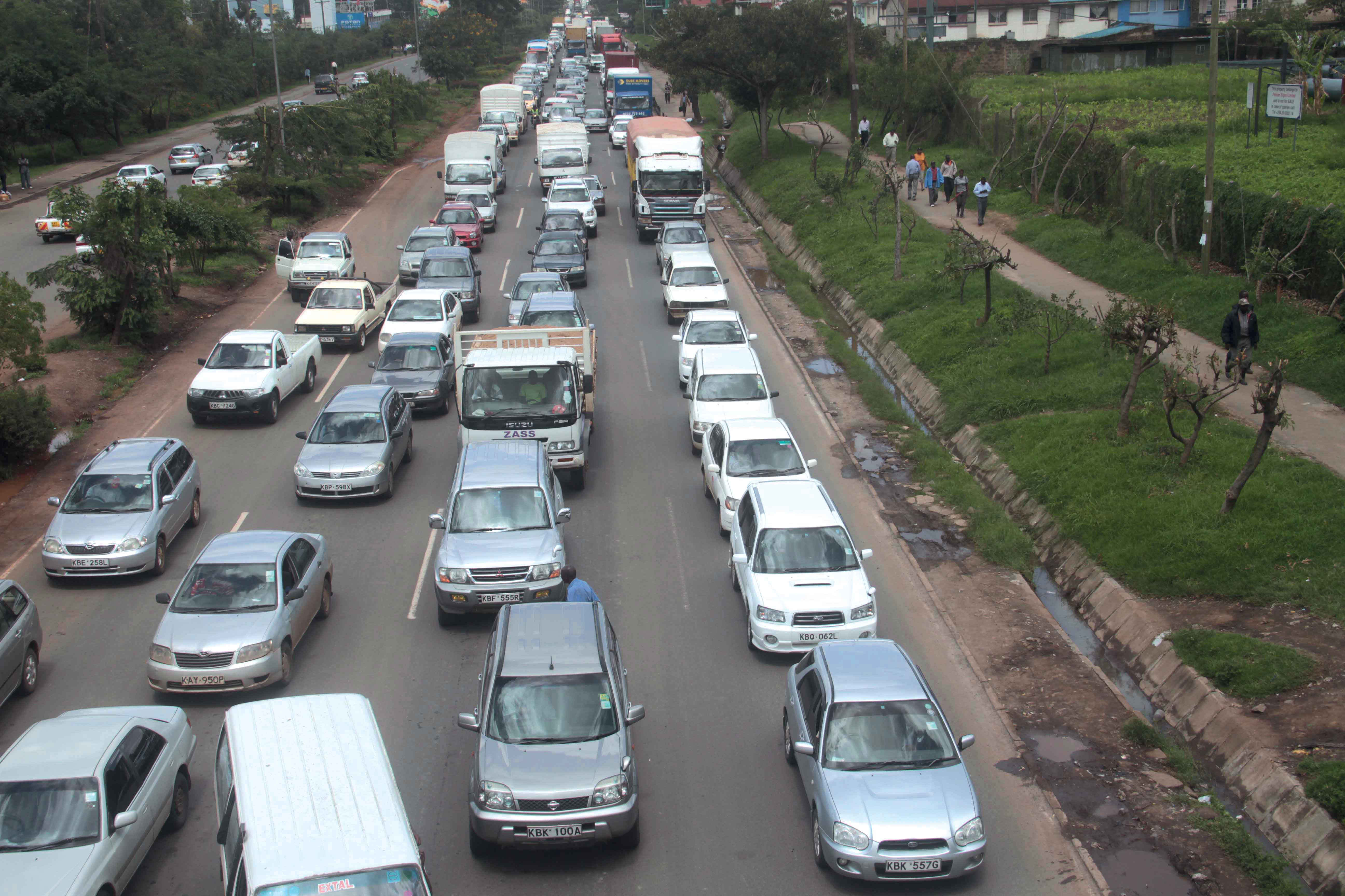 Nairobi’s traffic jams 