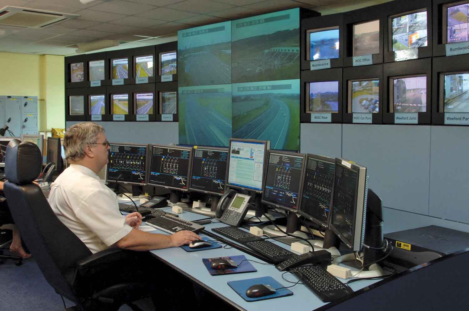 M6toll operations room