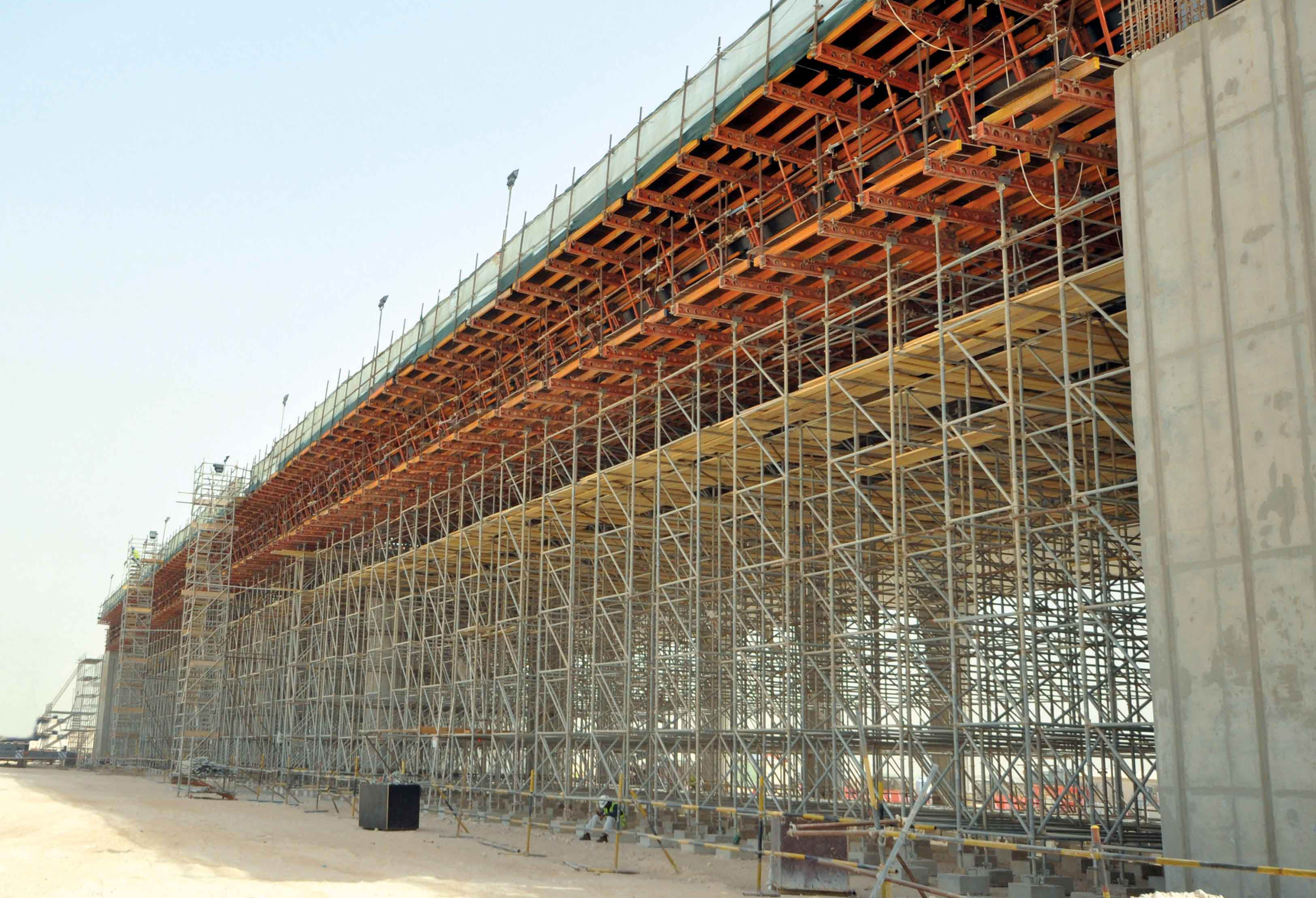 RMD formwork for Qatar’s tallest bridge on Doha East Corridor | World ...