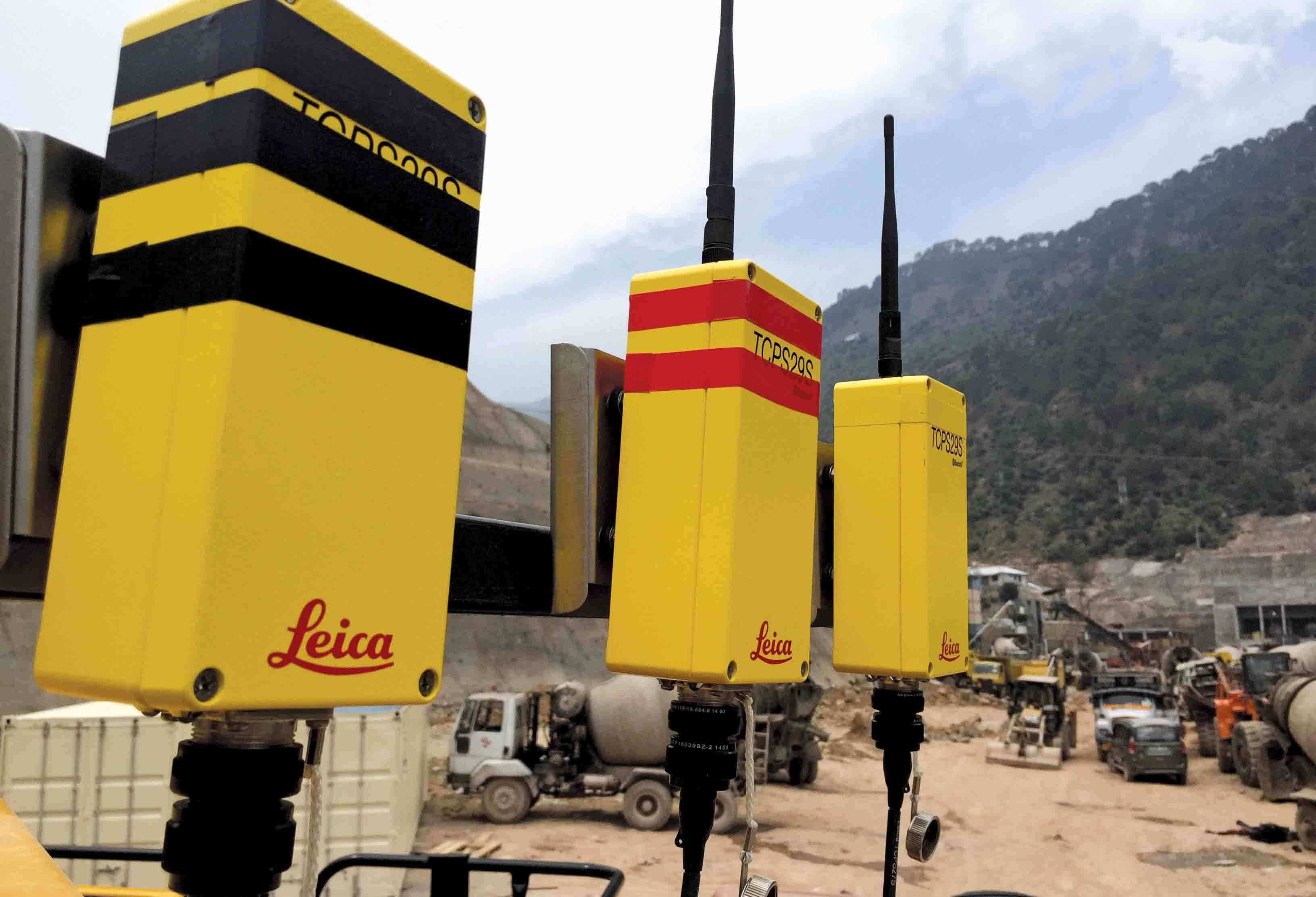 Collecting on-site data, Leica Geosystems 