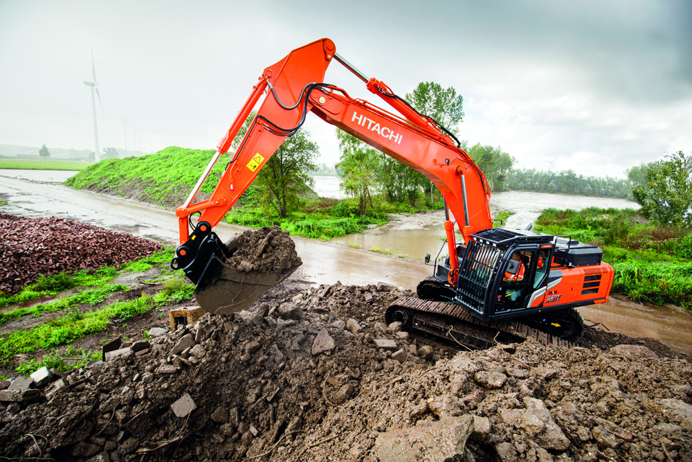 Hitachi’s new generation excavators offer high efficiency