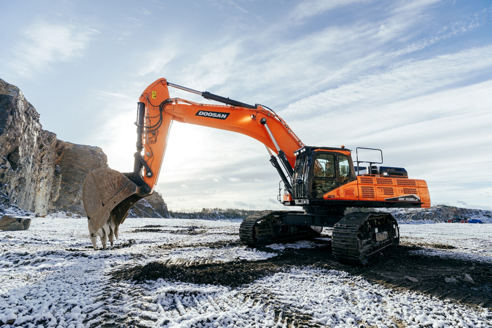 Doosan’s new 50tonne class excavators offer higher productivity