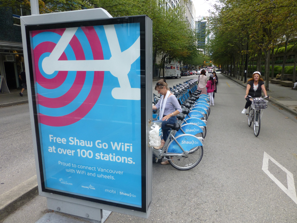 Vancouver, Canada: a major bike-sharing scheme in partnership with Mobi but no e-scooters yet (photo David Arminas/World Highways)