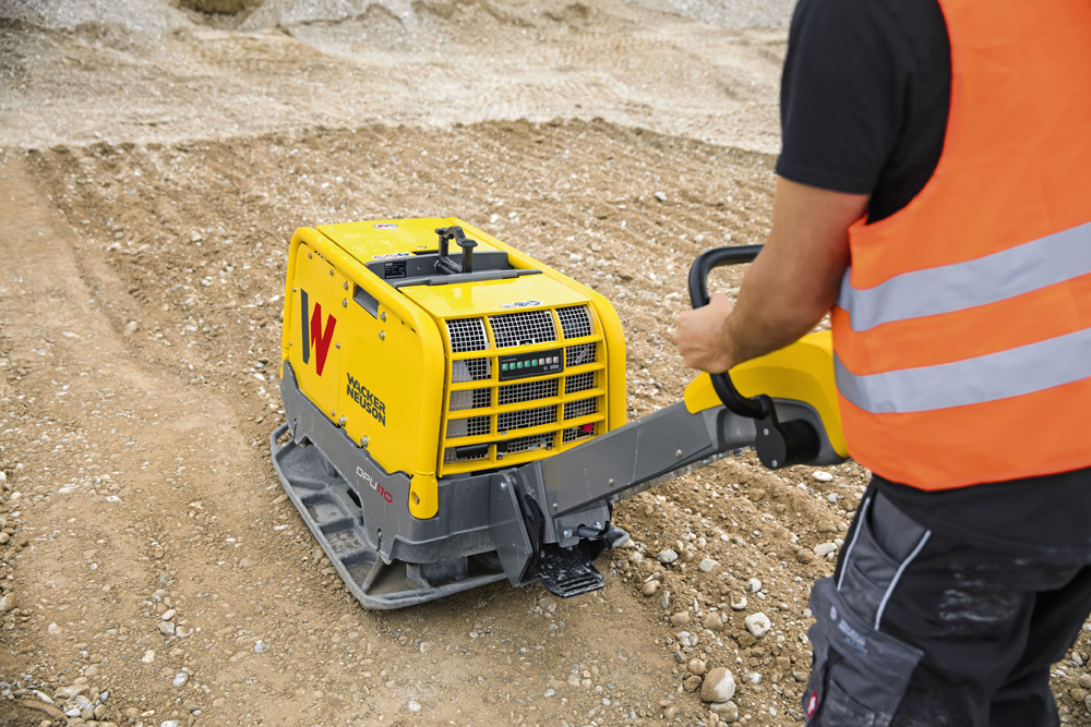 Increased working efficiency can be achieved with the new package offered by Wacker Neuson on its vibratory plates