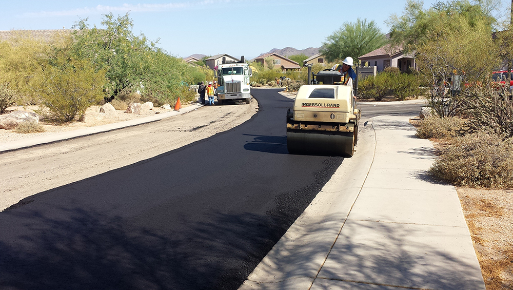 IRF Wash asphalt pavement