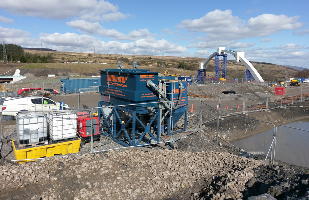 A modular system from Siltbuster is being used to protect water courses around the Preston Western Distributor Road project