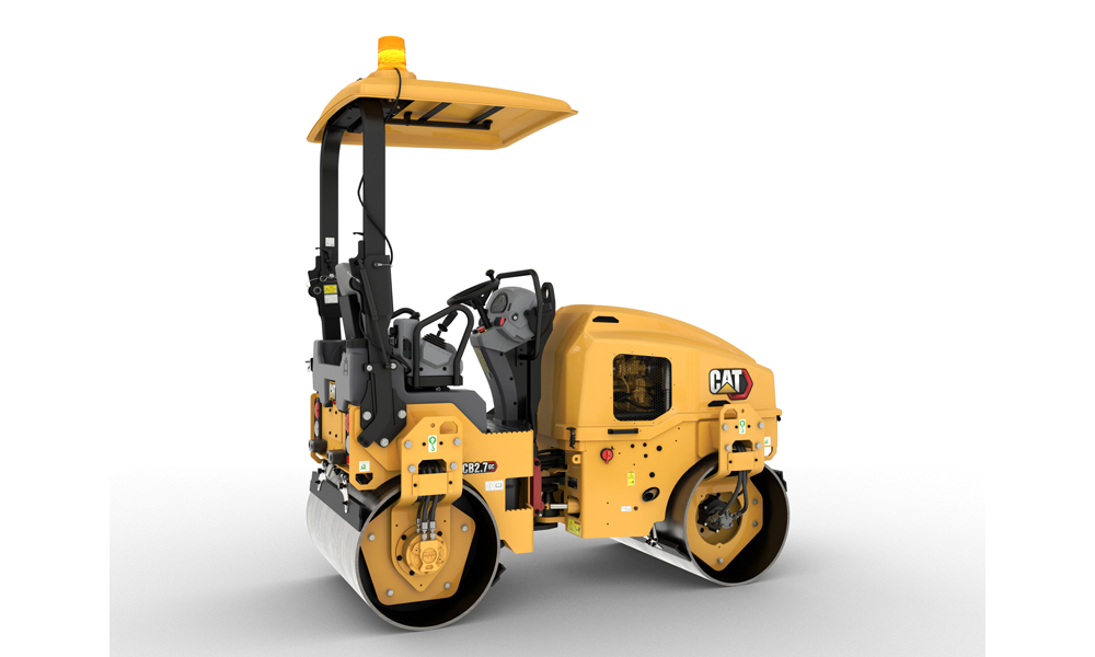 Caterpillar is now offering updated compactors for the 2-3tonne class