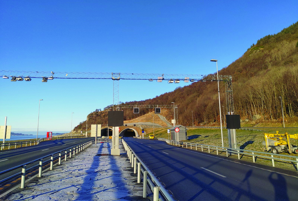 The Ryfylke Tunnel is 14.3km long and 292m deep (photo: Kapsch TrafficCom)