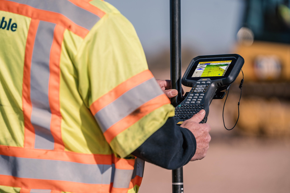 Trimble is now offering a ruggedised controller for surveying purposes