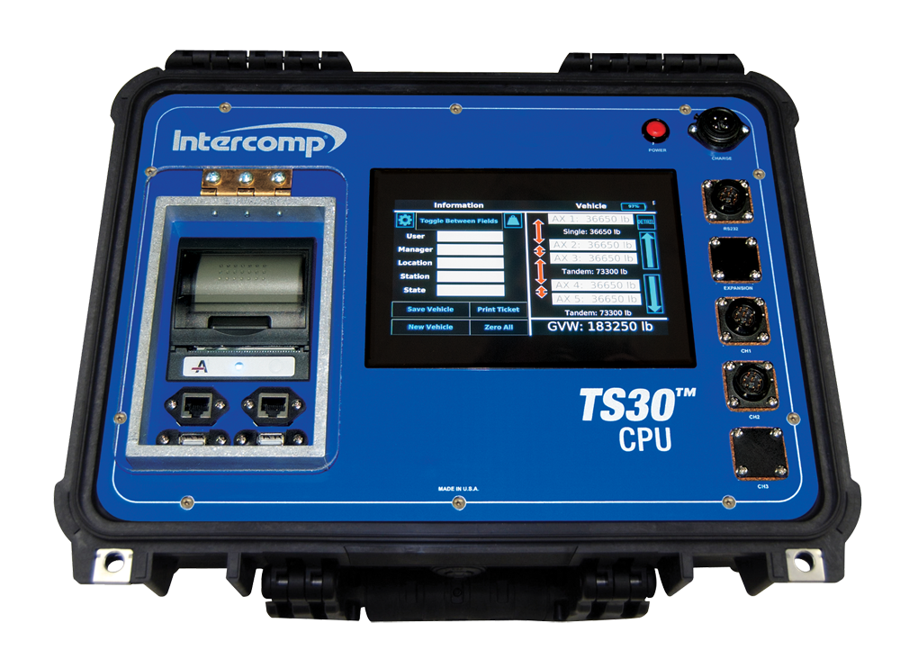 NTEP certification for Intercomp’s portable wireless touchscreen indicator for static scale operation
