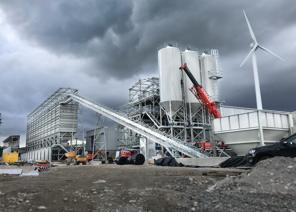 Rapid International has supplied a new batching plant to UK precast concrete product supplier Tobermore
