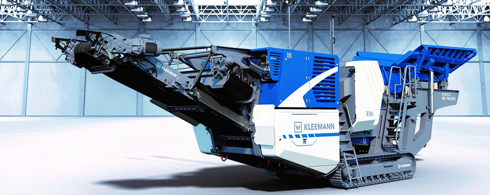Kleemann is now offering a new crushing plant for the recycling market