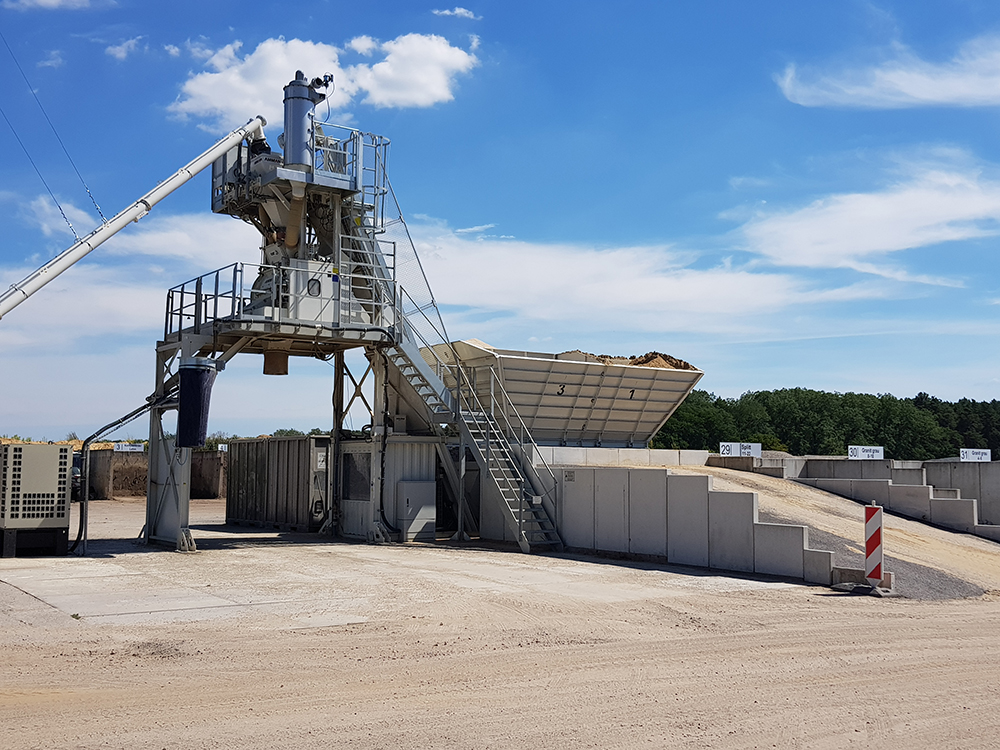 The Elba CBT concrete plants offer efficient materials production