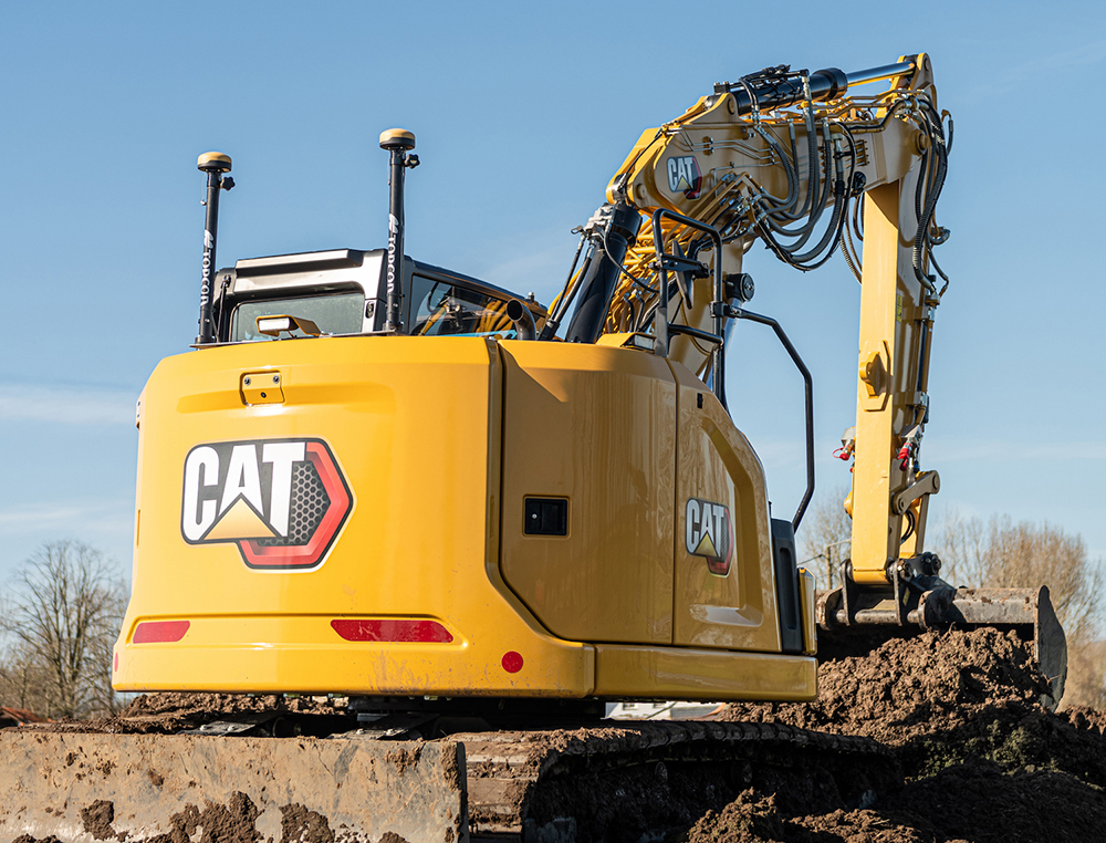 Topcon 3D control technology is now available for Caterpillar excavators