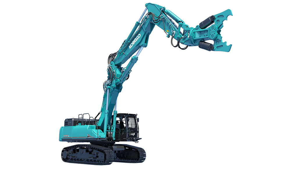 Versatility and performance are claimed for Kobelco’s new high reach excavator
