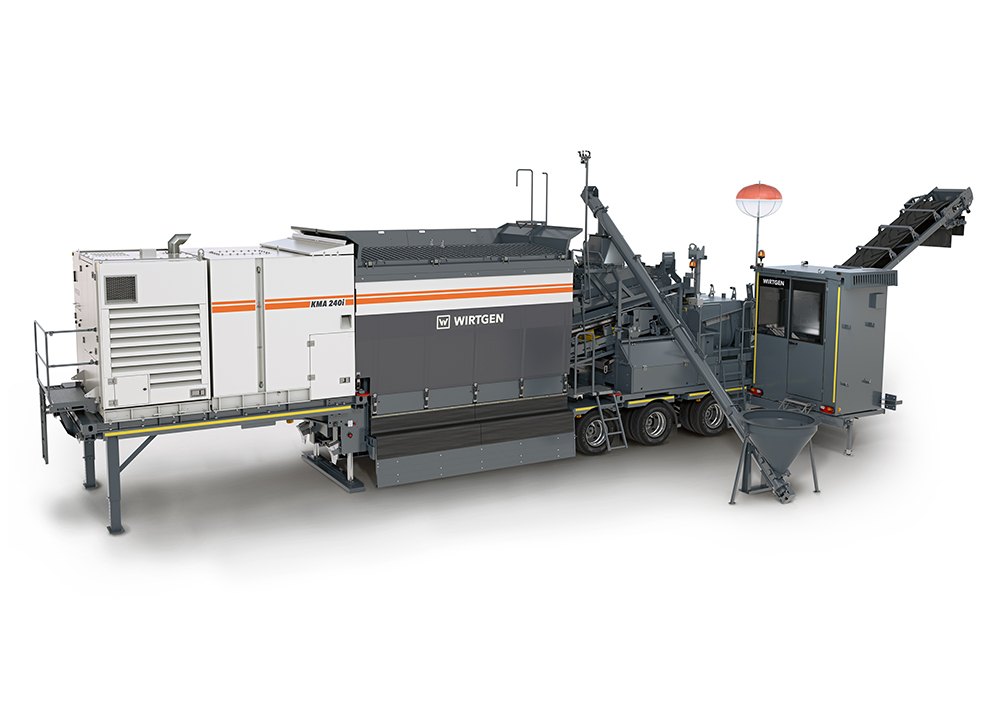 Wirtgen’s new cold mixing plant offers quality output