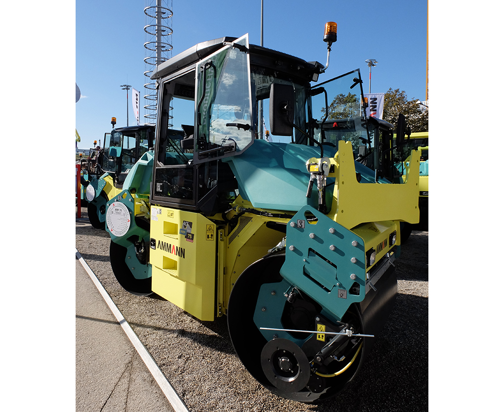 Ammann is now offering a new rigid frame, twin drum compactor