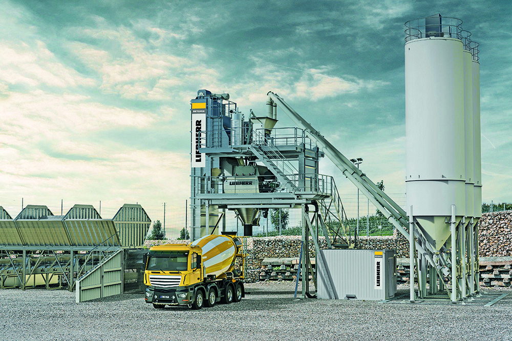 Liebherr is offering sophisticated new modular concrete production technology