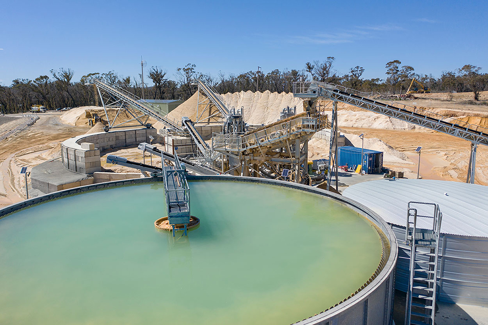 A customer in Australia is now using technology from Terex Washing Systems