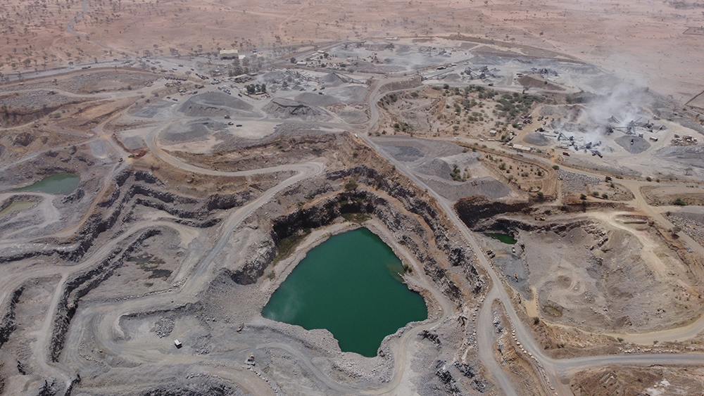 The Senegal quarry has boosted efficiency by using Topcon technology