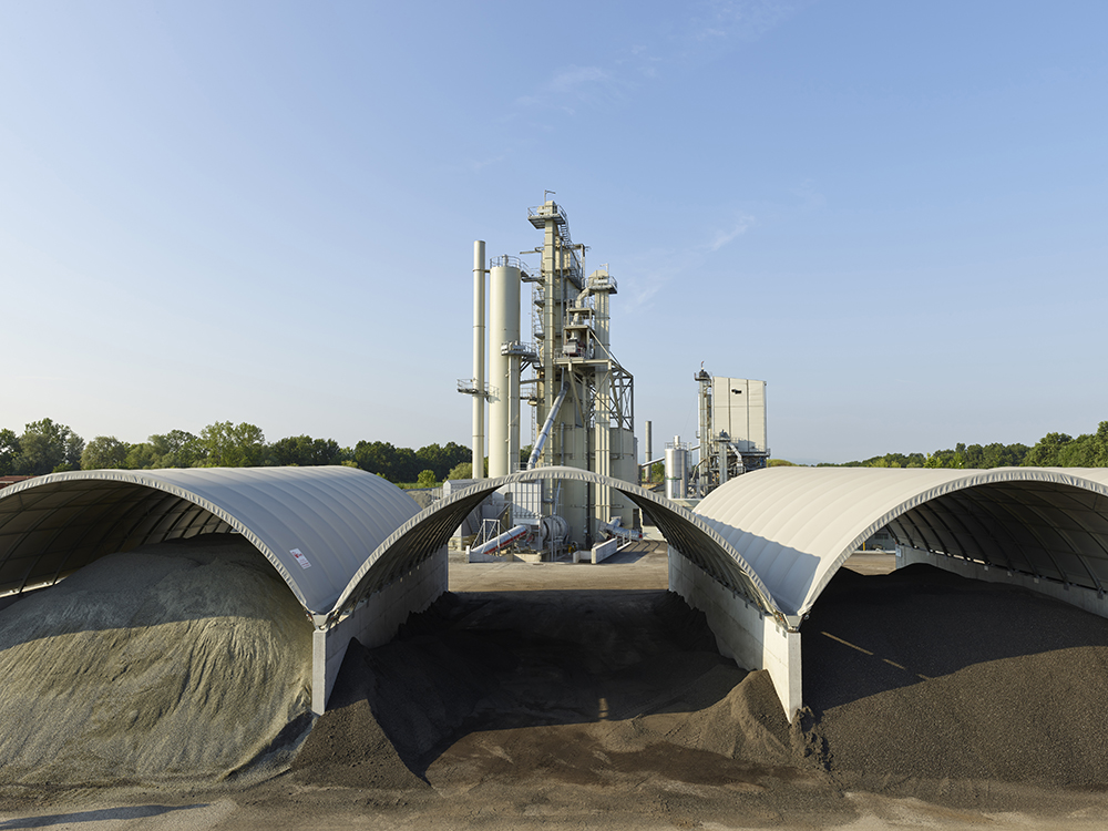 Materials storage is crucial for fuel efficiency in asphalt production