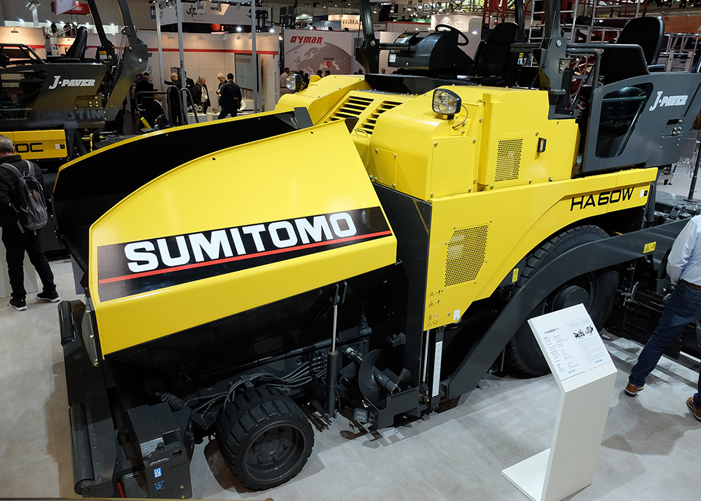 Sumitomo’s latest HA60 paver models offer increased performance