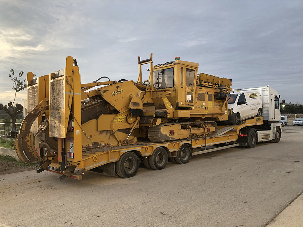 Mastenbroek is offering a utility trencher for the North American market