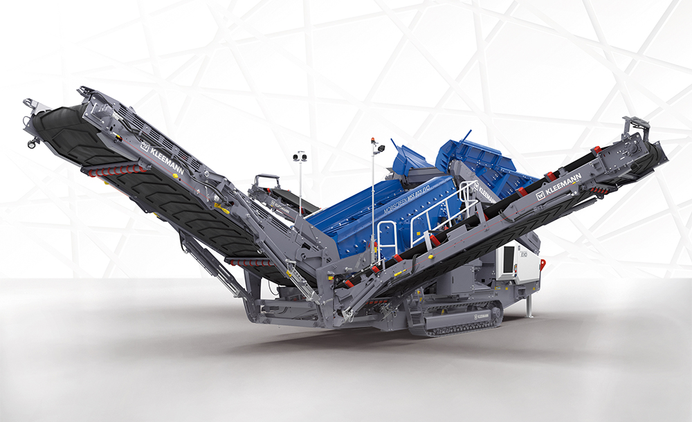 Kleemann claims that its latest MOBISCREEN model is productive and versatile