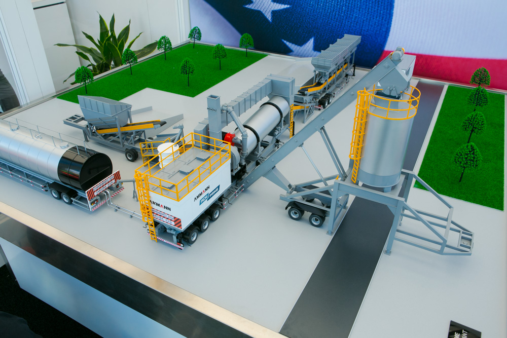 Ammann is introducing continuous asphalt plant technology for North America