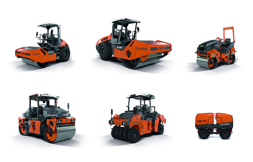 Hamm is presenting numerous new series and models at CONEXPO/CON-AGG 2023