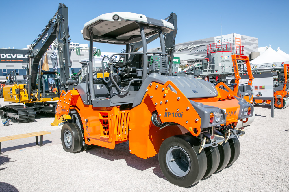 Hamm’s new rubber tyred roller offers high productivity