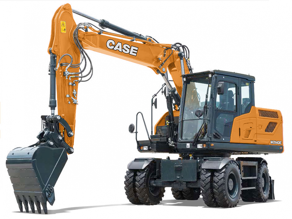 Case CE and Hyundai are jointly launching new wheeled excavator models