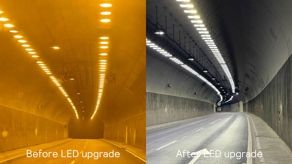 Signify’s LEDs for Dublin tunnel