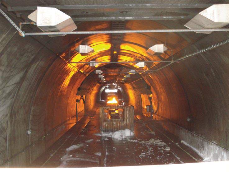 Fire Test In Tunnel