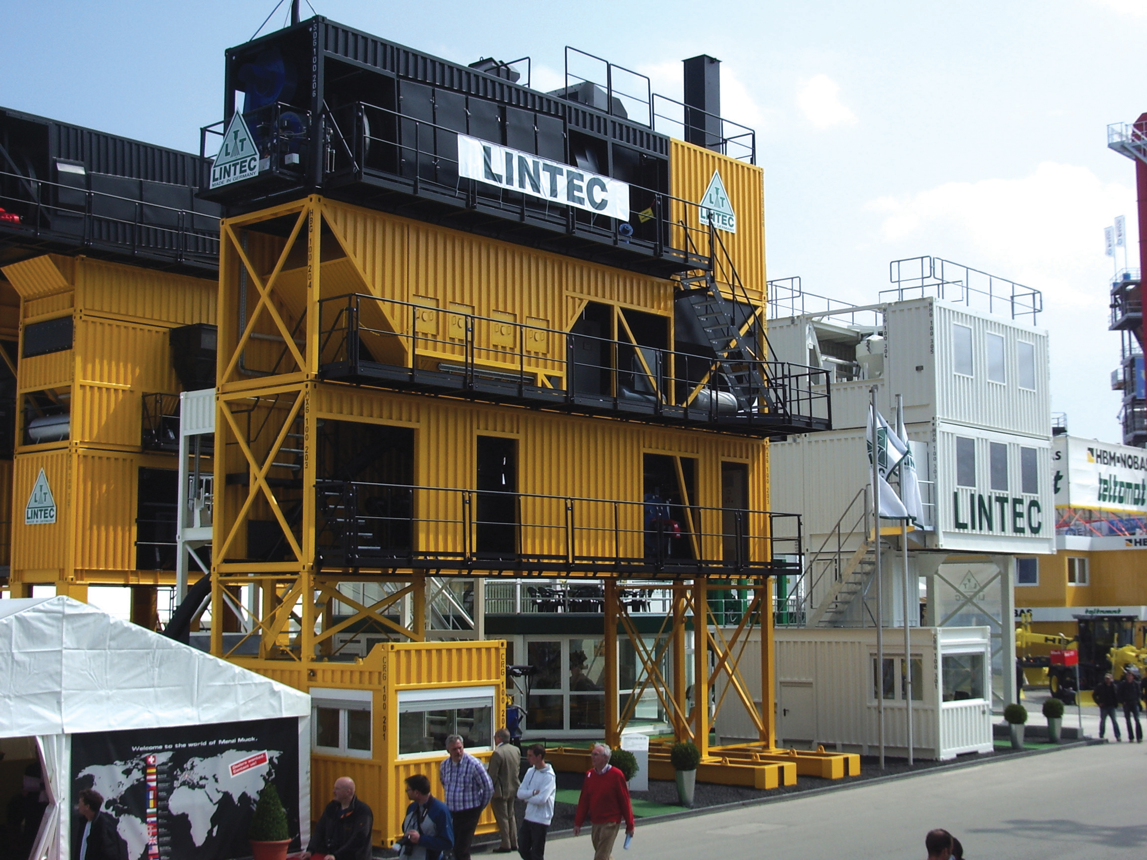 Lintec's CSD 1200 asphalt plant