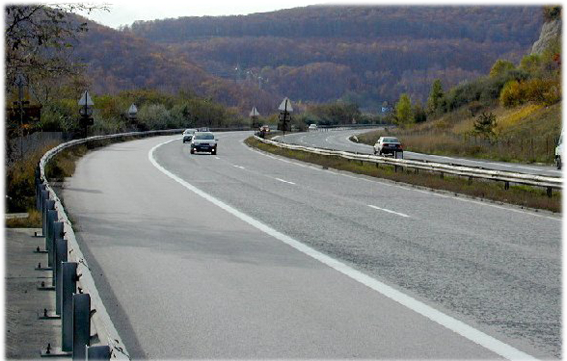 A section of the Hemus Highway 