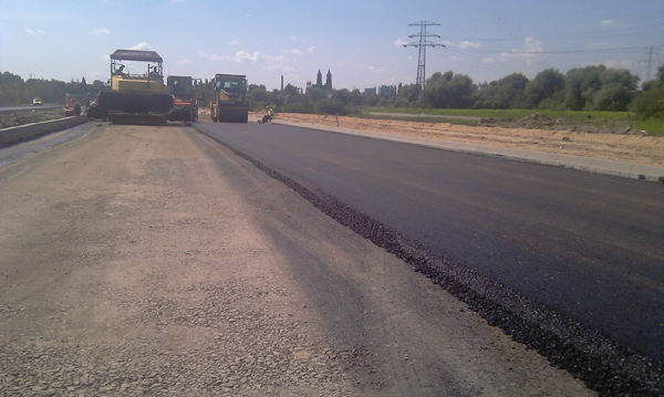 Poznan Road under construction