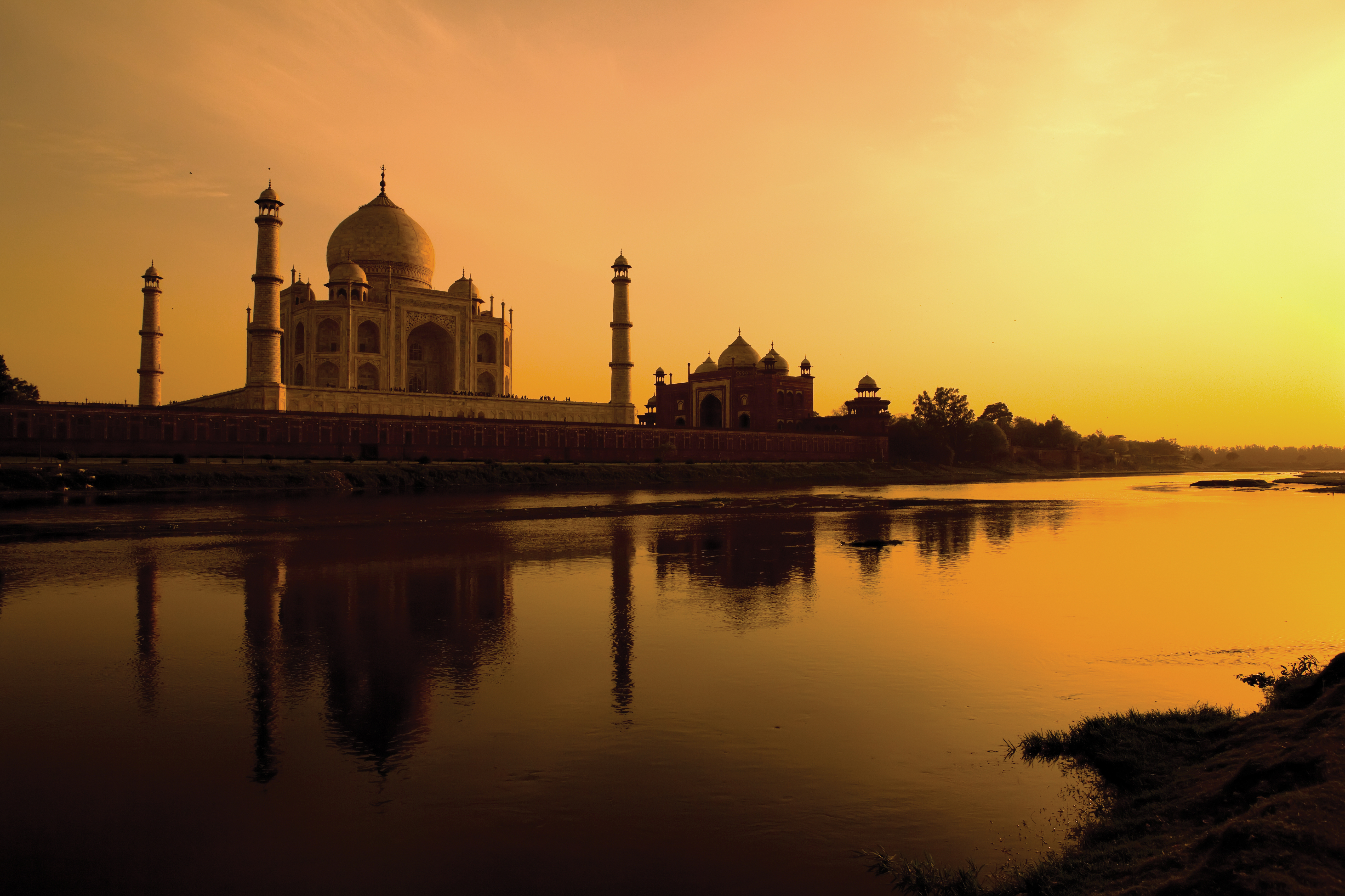 The Taj Mahal is India’s biggest tourist attraction