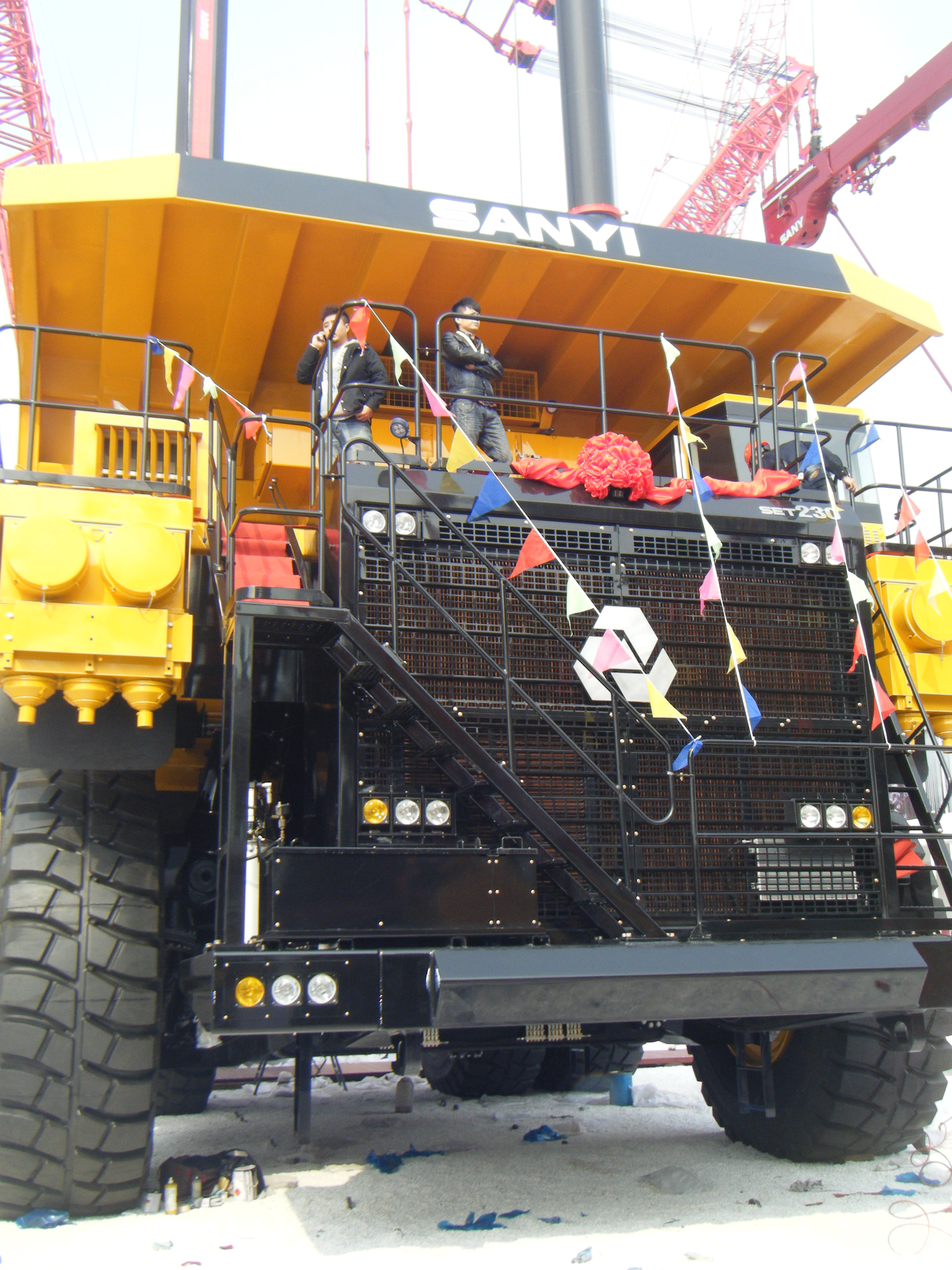 SANY Mining's rigid truck 