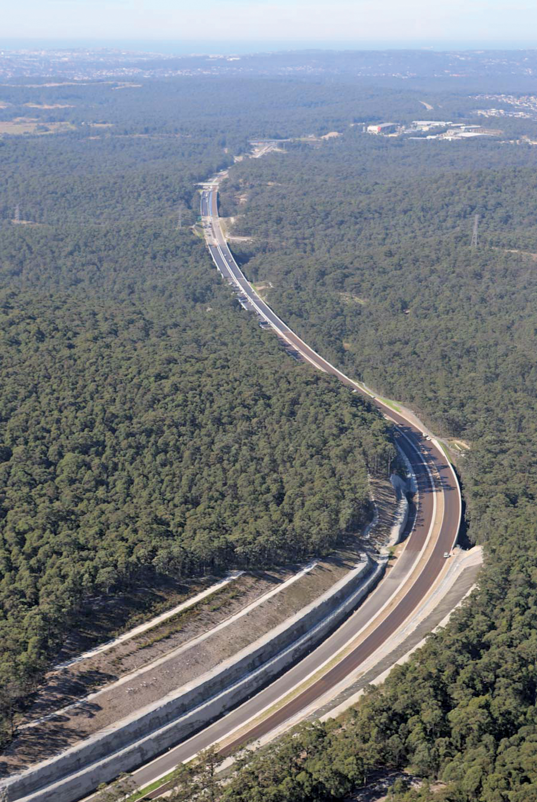 Aerials Hunter Expressway project