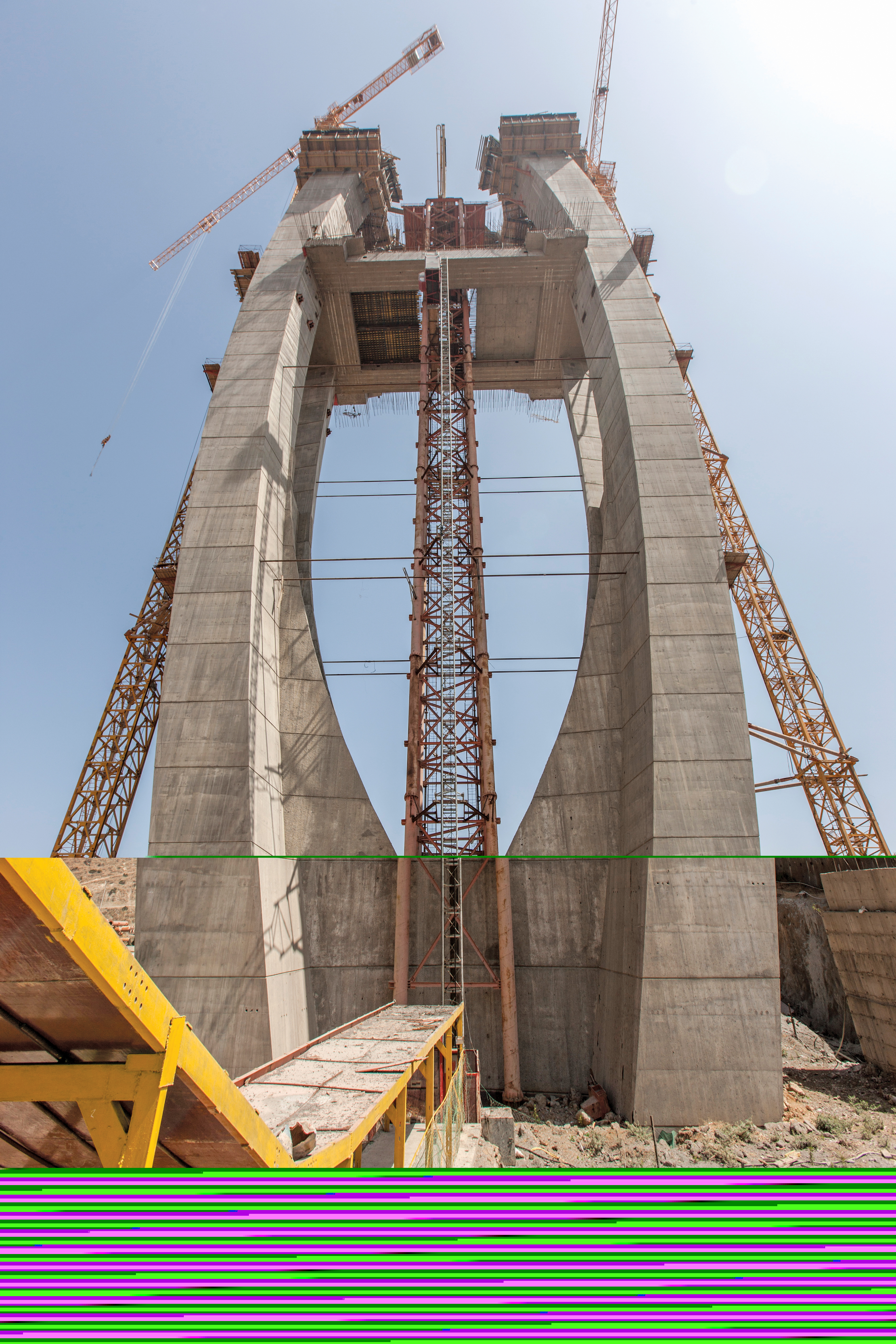Doka Bouregreg Bridge  formwork SKE100