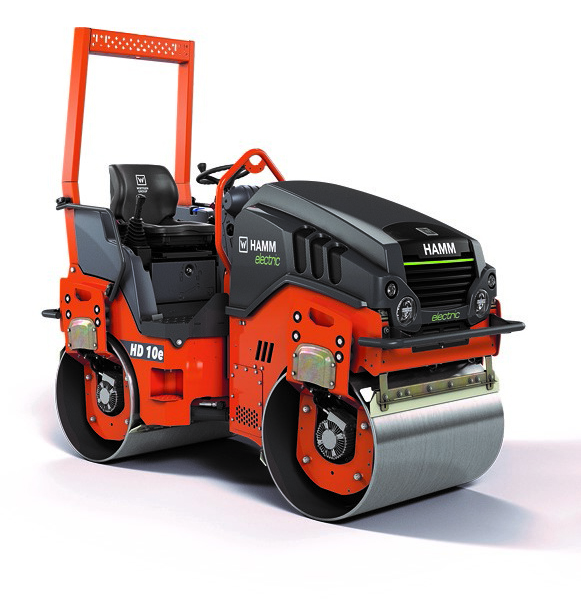Hamm is offering electric compactors for most of its popular model sizes