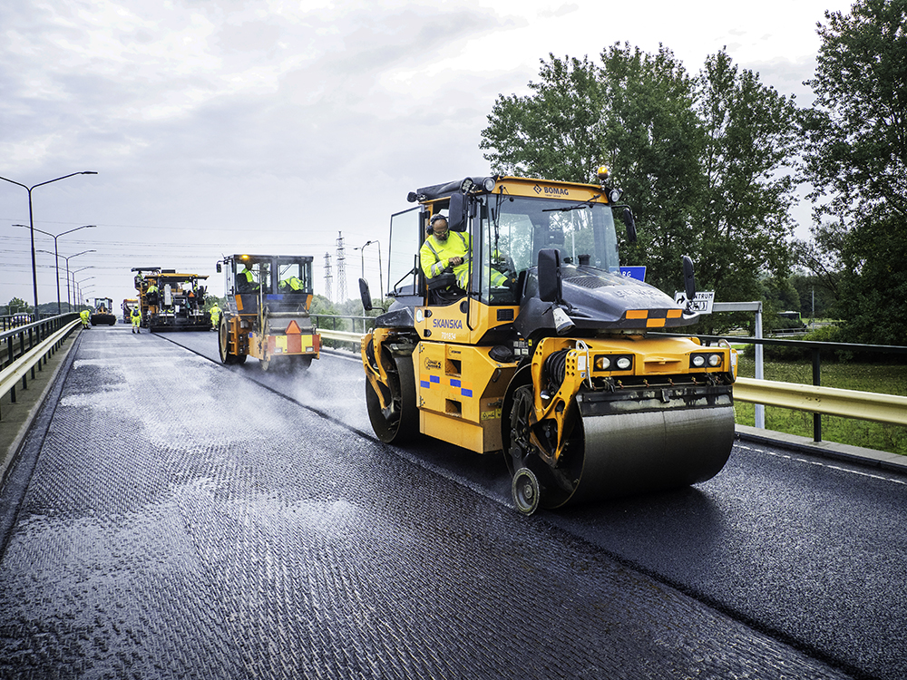 Skanska has carried out trials using Nypol RE 73 Image courtesy of Anders Roos