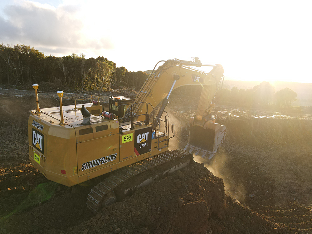 Using Trimble machine control systems is helping Stringfellow retain its machine operators according to the firm