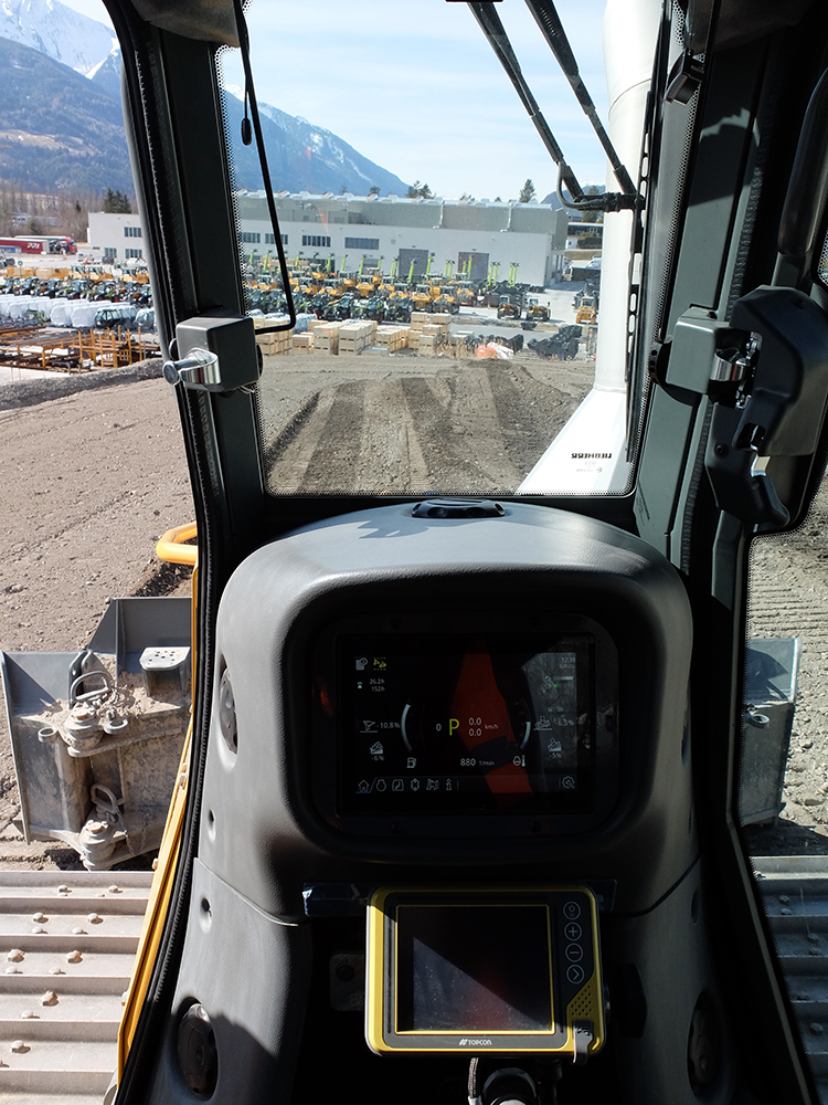 The Generation 8 dozer cabs come from a supplier in Germany but are built to LWT’s design and offer good all-round visibility