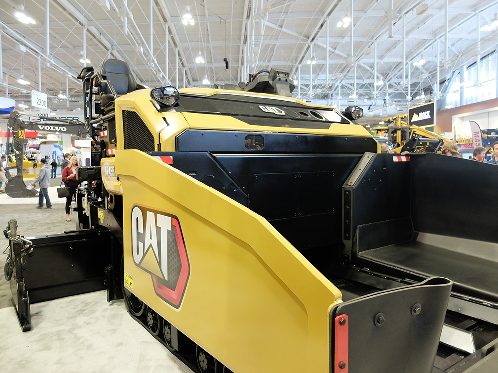 Caterpillar is offering a new paver for its North American range